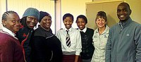 SAEON staff visit Thabane High School in Kimberley